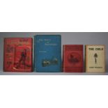 A Collection of Adventure Stories to Include Red Cloth, Tooled and Gilt Decorated Bound Edition of
