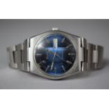 A Vintage Gents Imardo Stainless Steel Wristwatch with Automatic Movement, Including Day and Date,