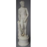 A Parian Study of a Classical Nude, 32cm High