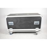 A Large Rectangular Penn Flight Case, 115cm x 55cm x 70cm high