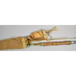 A Vintage Split Cane Fly Fishing Rod by Allcocks