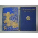 A 1891 Gilt Decorated Blue Cloth Bound Edition of The Blue Poetry Book Edited by Andrew Lang (