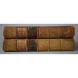 Two 18th Century Leather Bound Editions of Milton's Work: Paradise Regain'd. Poem in Four