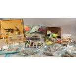 A Collection of Various Fly Tying Equipment and Accessories