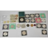 A Collection of Various British Crowns and Coins