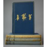 Four Bound Volumes by A.A. Milne: 1927 (Fifteenth Edition) When we were very Young, 1937 (Ninth