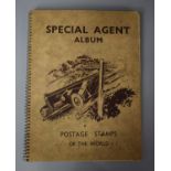 An Edwardian School Boy Stamp Album, "Special Agent" Complete with Stamps