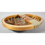 A Model of a River Severn Coracle, 29cm long