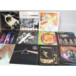 A Collection of Ten Lp's to Include Pink Floyd, The Charlatans, Mudhoney, Madness, Tangerine