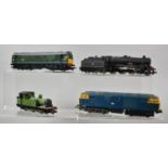 A Collection of OO Gauge Locomotives to Include Bachmann 4-6-0 Jubilee Class with Tender