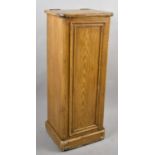 A 19th Century French Pine Bread Bin with Hinged Lid, 87cm high