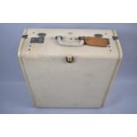 An Early 20th Century Rev-robe Cream Pigskin Travelling Case with Fitted Interior, Clothes Hangers