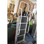 A Modern Metal Four Step Step Ladder