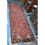 An Antique Persian Handmade Brojerd Runner, 310x110cm