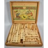 An Early 20th Century Building German Block Game in Box, 32.5cm wide