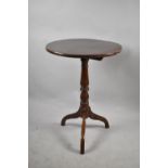 A Late 19th Century Circular Topped Tripod Table, 55cm Diameter