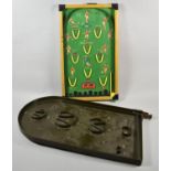 Two Vintage Bagatelle Games, Cup Final and Bakelite Example