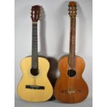 Two Child's Acoustic Guitars, Both For Restoration