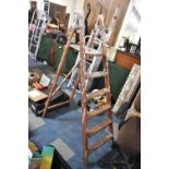 A Vintage Five Step Step Ladder