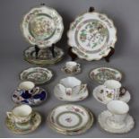 A Collection of Various 19th Century and Later Ceramics to include Nine Pieces of Coalport Indian