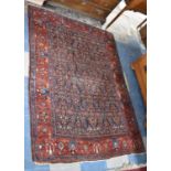 An Antique Handmade Bidjar Rug, 180x185cm