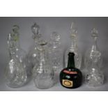 A Collection of Various Decanters, Eight in Total