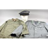 A German Military Jacket, Shirt and Cap