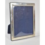 A Silver Mounted Rectangular Photo Frame with Sheffield Hallmarks, 23.5cm x 18.5cm
