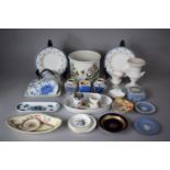 A Collection of Various Ceramics to Include Large Portmeirion Botanic Garden Cyclical Pot, Three
