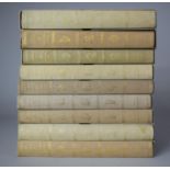 A Set of Nine The Society Folio Published Works of Jane Austen All Complete with Carboard Covers