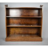 A Mid 20th Century Four Shelf Open Bookcase, 91cm wide