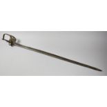 An 1854 Pattern Victorian Officer's Sword, Missing Grip