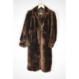 A Vintage Philmoor Lambswool Full Length Ladies Coat