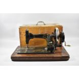 A Vintage Frister and Rossmann Manual Sewing Machine