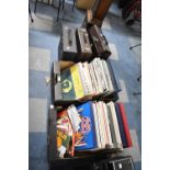 A Large Collection of 45 and 33rpm Records to Include Boxed sets, Classical, Easy Listening etc