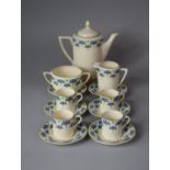 A Early/Mid 20th Century Soho Pottery Ambassador Ware Coffee Set