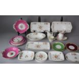 A Collection of Various Ceramics to Include Minton Marlow Pattern Shaped Dish, Rectangular Trays etc