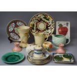 A Collection of Various Early to mid 20th Century Ceramics to include Woods Indian Tree Charger,