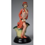 A Kevin Francis Clarice Cliff Centenary Figure, 26.5cm High