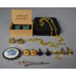 A Collection of Collection of Costume Jewellery, Cufflinks etc