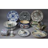 A Collection of Various Ceramics to include Spode Sutherland Collection Greek Pattern Plate, Woods