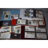 A Collection of Various Sets of First Day Covers, Stamp Albums, Ring Binder Containing First Day