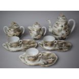 A Collection of Japanese Noritake Eggshell Tea Wares, Mid 20th Century Export