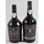 Two Bottles of Marks and Spencer Vintage Character and Finest Reserve Port