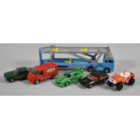 A Collection of Five Small and One Large Corgi Diecasts