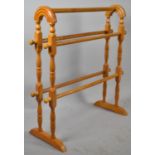 A Victorian Style Towel Rail, 64cm Long