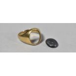 A 9ct Gold Ring with Dislodged Stone, 1.6g