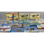 A Collection of 20 Model Aeroplane Kits, All Complete