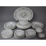 A Collection of Ridgway Melisande Floral Pattern Dinnerwares