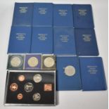A Collection of Various British Coin Sets, Crowns etc